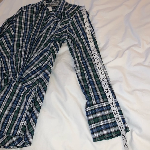 NEW| ZARA 100% Cotton Plaid Shirt - Picture 14 of 16